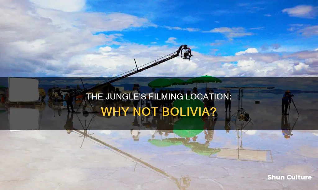 why wasnt the jungle filmedd in bolivia