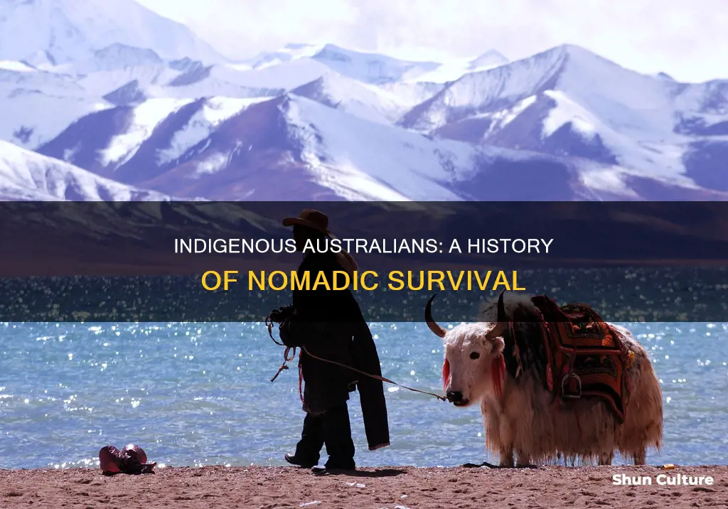 why were australian indigenous people nomadic