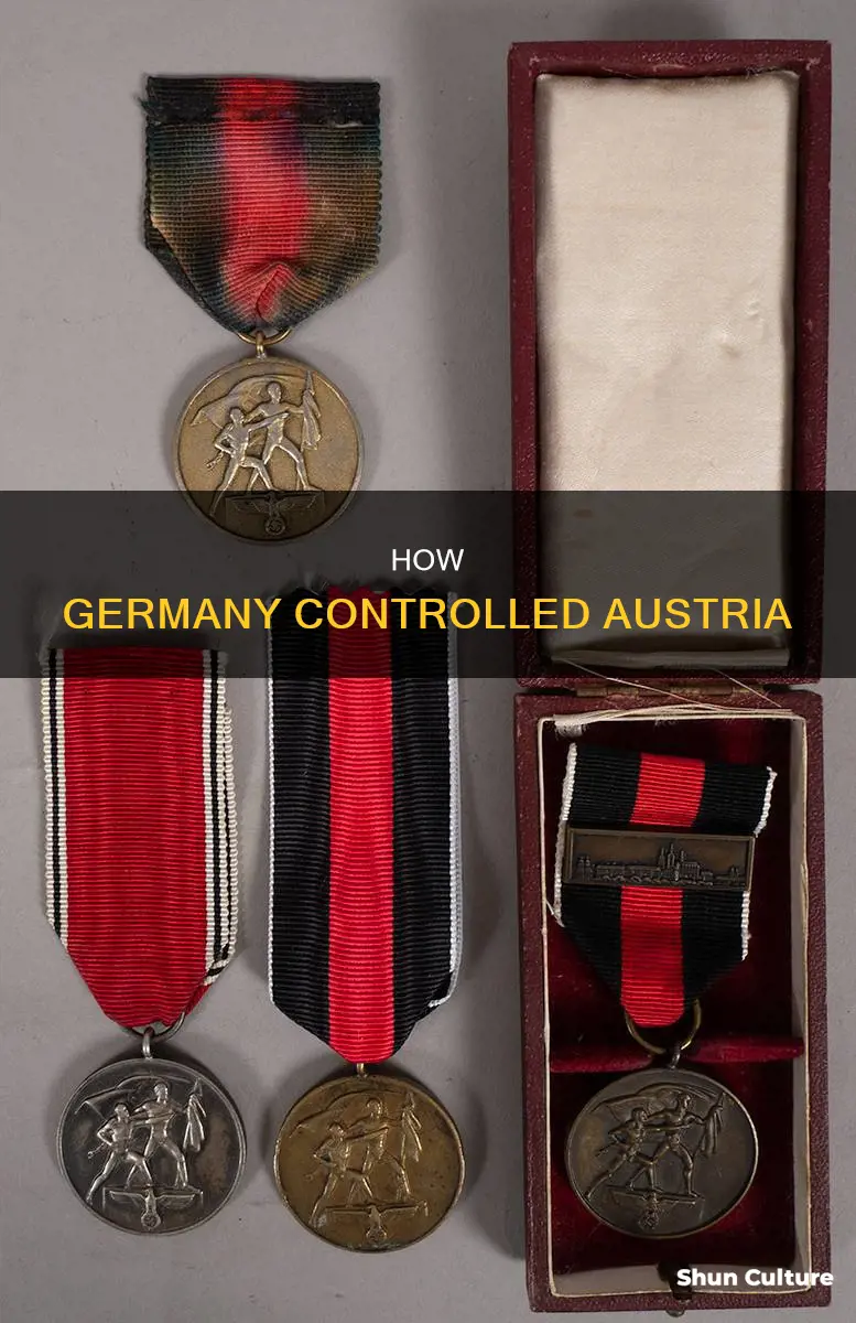why were germans in control of austria