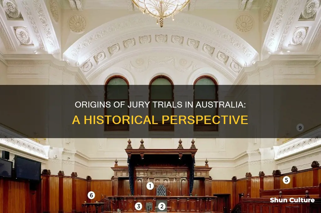 why were juries first used in australia