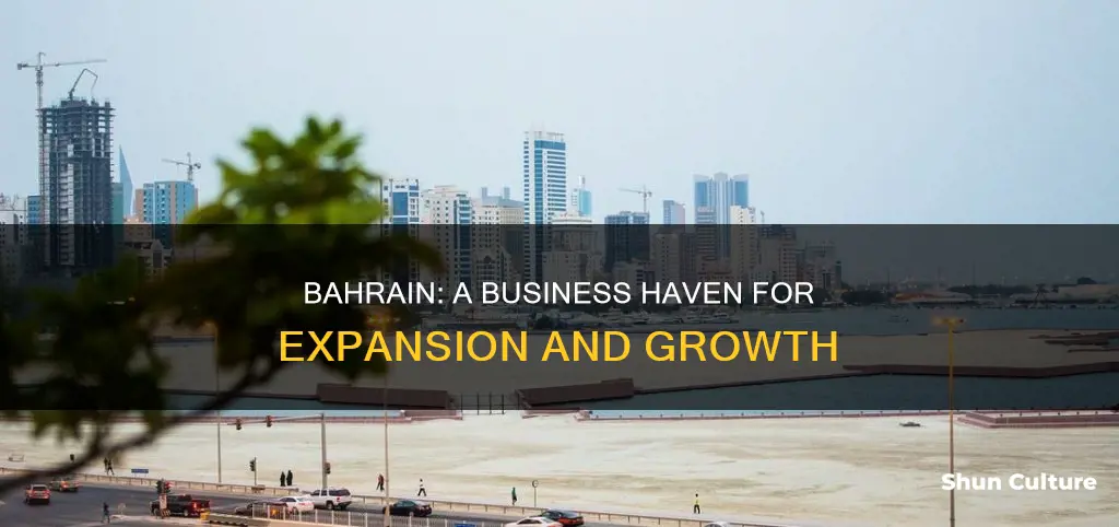 why would a business expand to bahrain