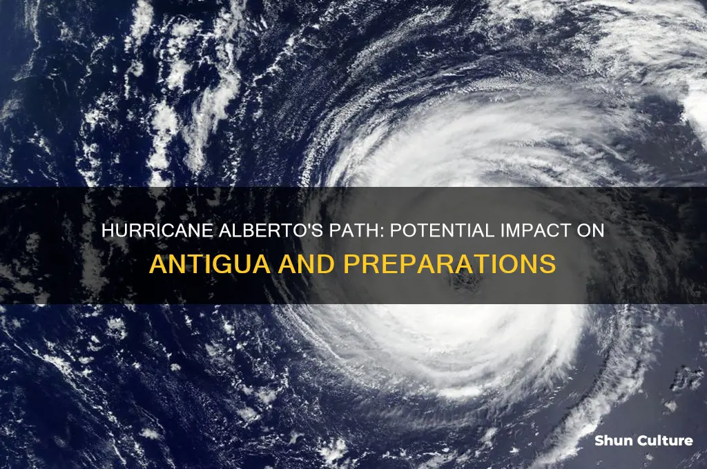 will antigua be affected by hurricane alberto