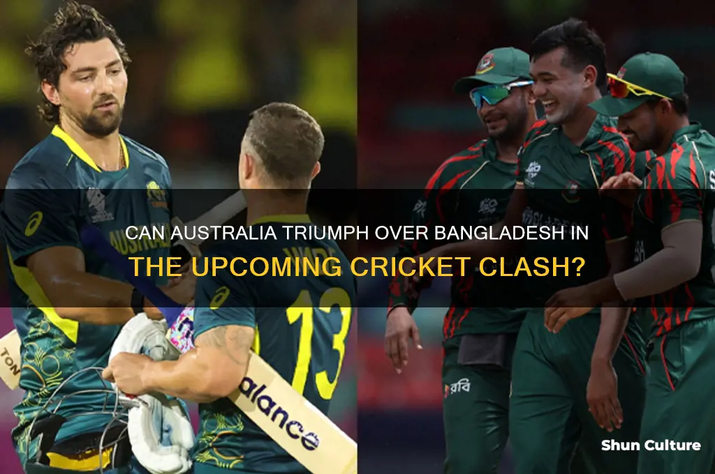 will austalia beat bangladesh