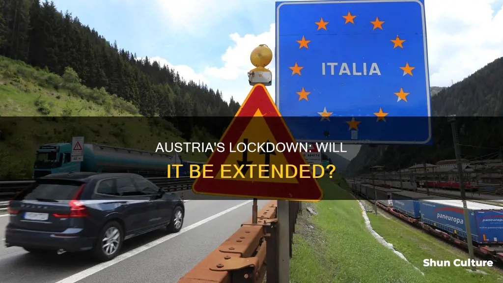 will austria extend lockdown