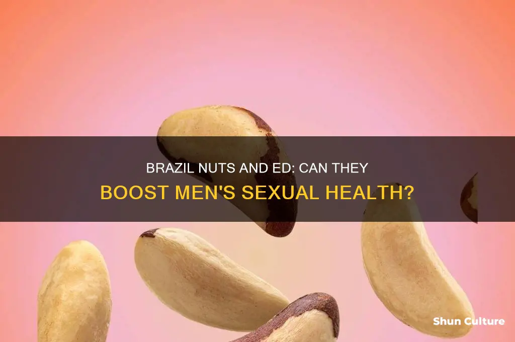 will brazil nuts help ed problems