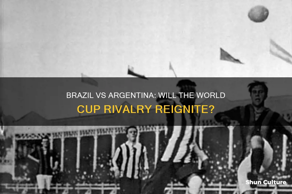 will brazil play argentina in the world cup