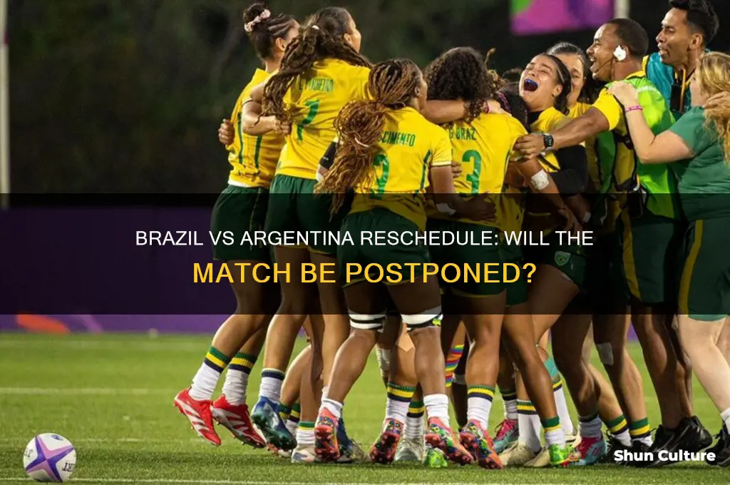 will brazil vs argentina be rescheduled