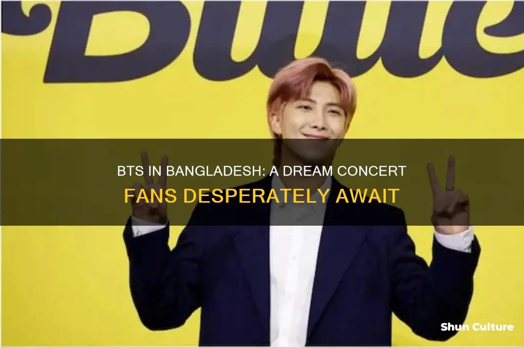 will bts ever come to bangladesh