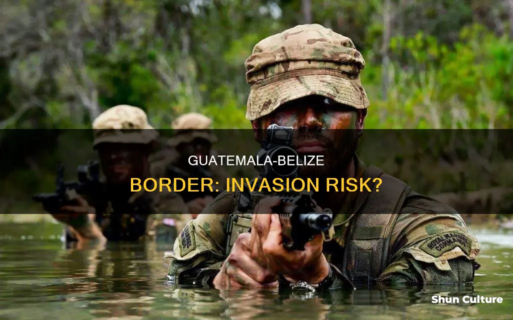 will guatemala invade belize