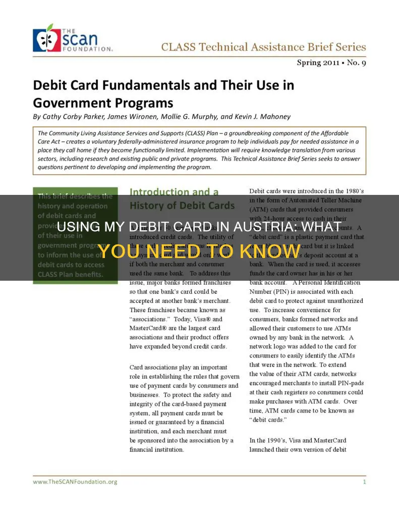 will my first midwest bank debit card work in austria