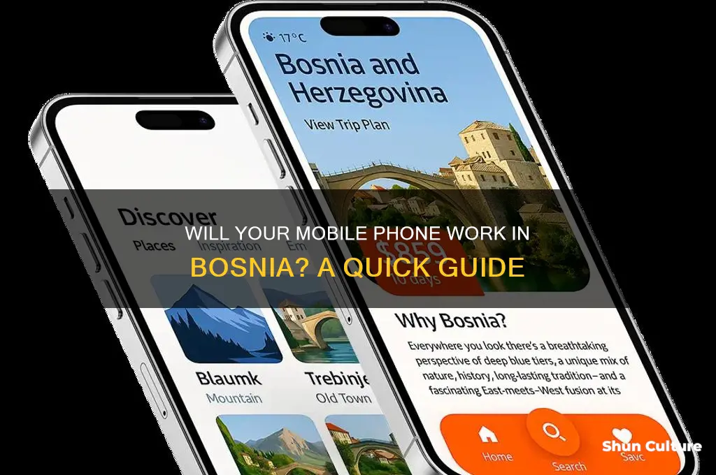 will my mobile phone work in bosnia