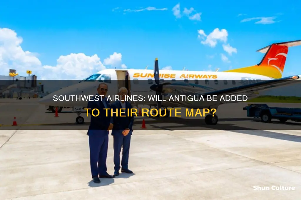 will southwest fly to antigua