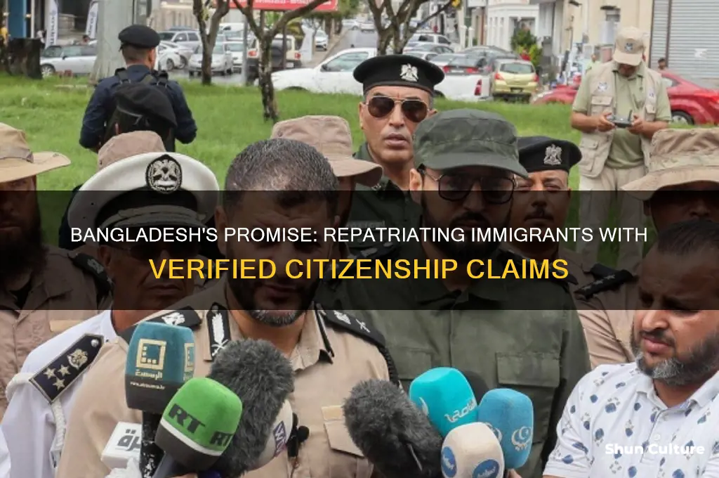 will take back immigrants if proven bangladesh