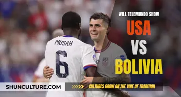 Telemundo's USA vs Bolivia: Will It Air?